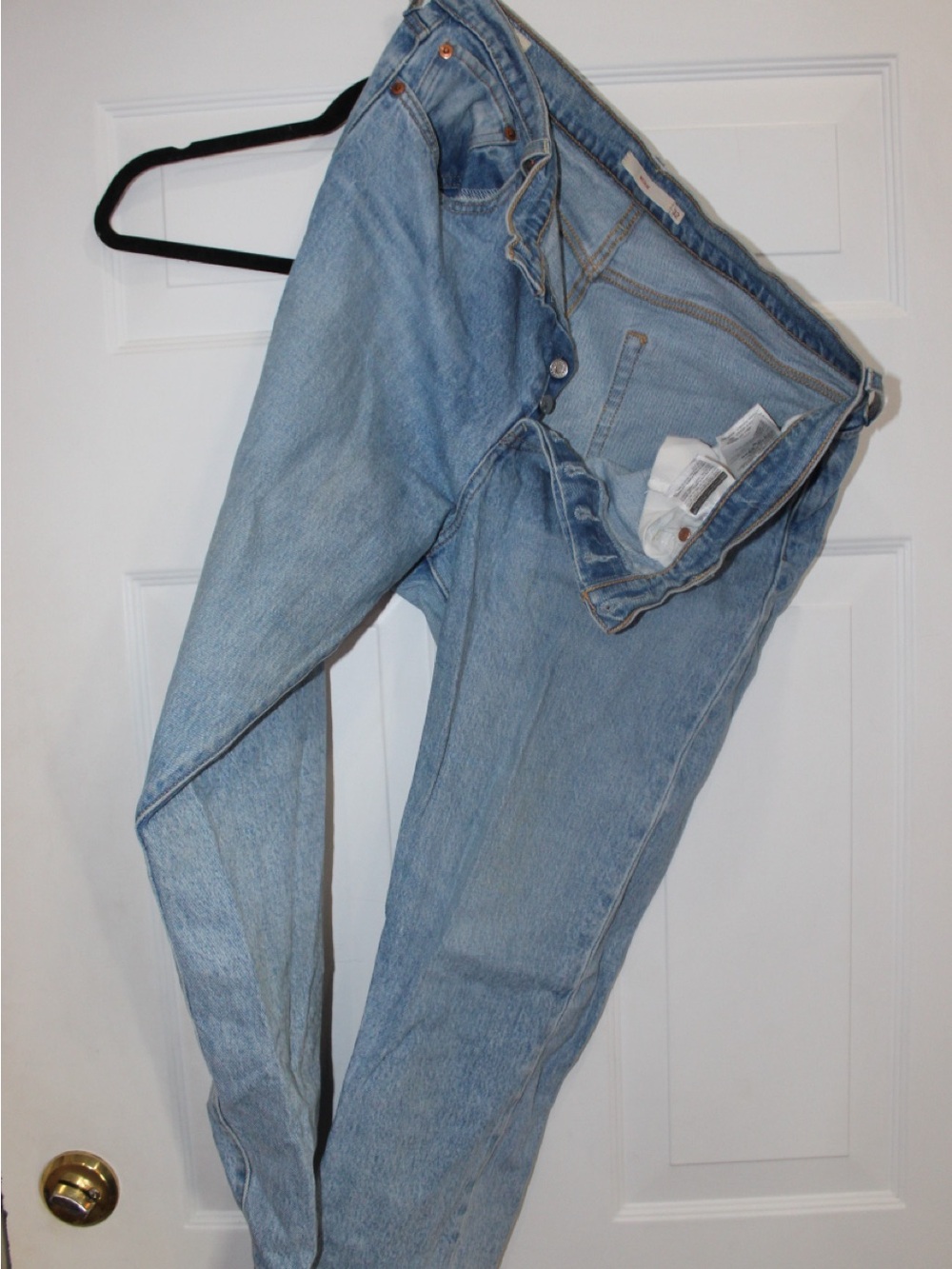 Levi's Wedgie straight cut light Blue Jeans
